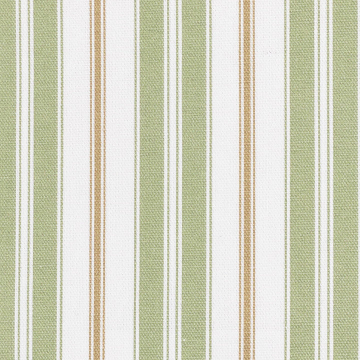 Emerson 1 Dill by Stout Designer Fabric JUST STRIPES SPRINGTIME/MULTI 100%COT PAKISTAN FLAME RETARDANT-N.F.P.A. 701 SMALL SCALE Horizontal: 2.375 and Vertical: 0.000 56.5 in - Swanky Fabrics -