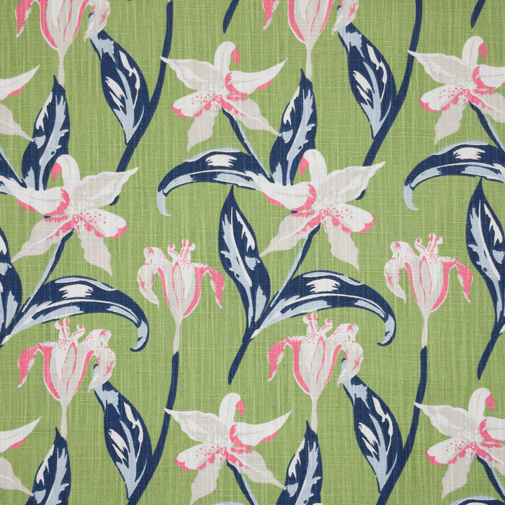 Emma 1 Grass by Aoc Fabric Aoc Fabric Emma 1 GrassFabric THE ART OF COLOR HERITAGE II 100%COT USA </p><p>Repeat: H: 9.000, V: 12.625 54 in - Fabric Carolina -