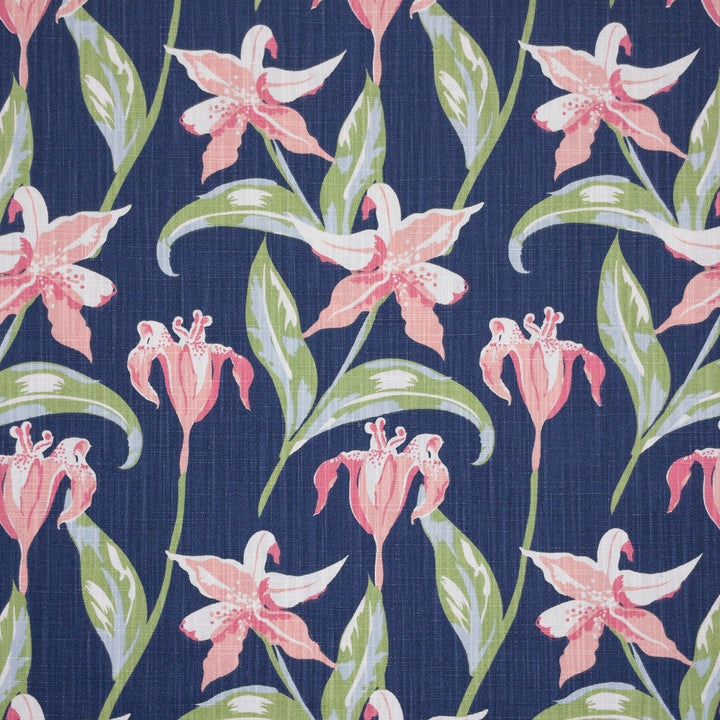 Emma 2 Punch by Aoc Designer Fabric THE ART OF COLOR HERITAGE II 100%COT USA Horizontal: 9.000 and Vertical: 12.625 54 in - Swanky Fabrics -