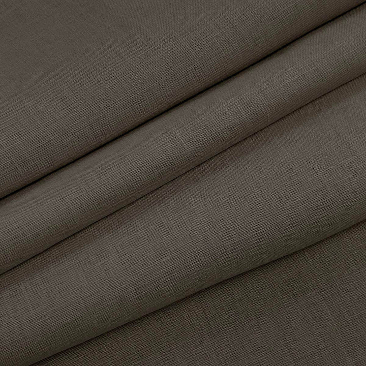Emma Linen Charcoal by Magnolia Designer Fabric - 100 % Linen India 20000 Horizontal: 0 and Vertical: 0 54" - Swanky Fabrics -