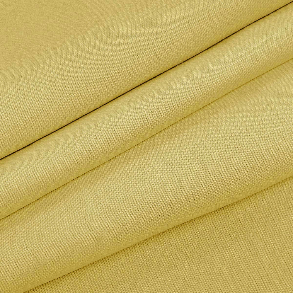 Emma Linen Dandelion by Magnolia Designer Fabric - 100 % Linen India 20000 Horizontal: 0 and Vertical: 0 54" - Swanky Fabrics -