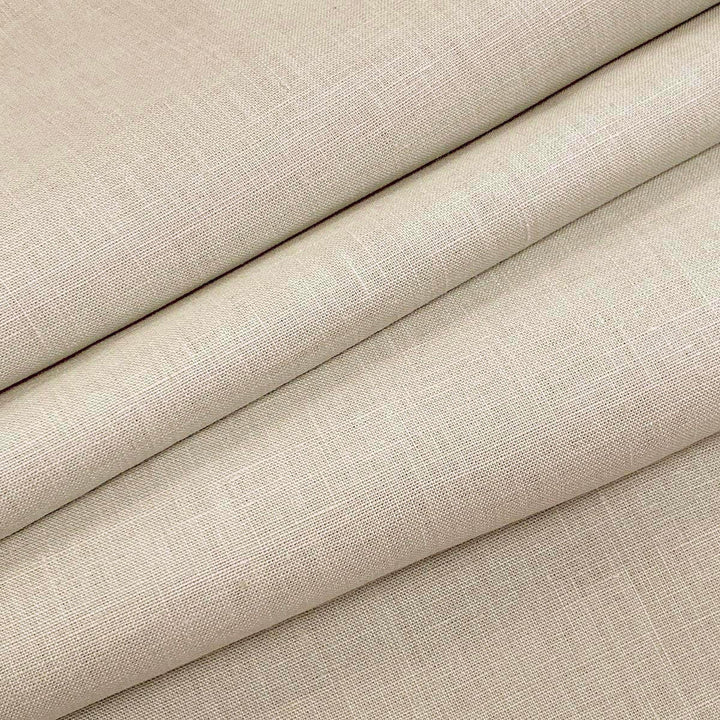 Emma Linen Fawn by Magnolia Designer Fabric - 100 % Linen India 20000 Horizontal: 0 and Vertical: 0 54" - Swanky Fabrics -