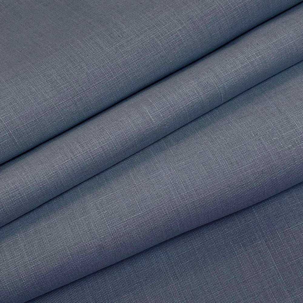 Emma Linen Ink by Magnolia Designer Fabric - 100 % Linen India 20000 Horizontal: 0 and Vertical: 0 54" - Swanky Fabrics -