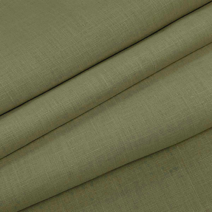 Emma Linen Moss by Magnolia Designer Fabric - 100 % Linen India 20000 Horizontal: 0 and Vertical: 0 54" - Swanky Fabrics -