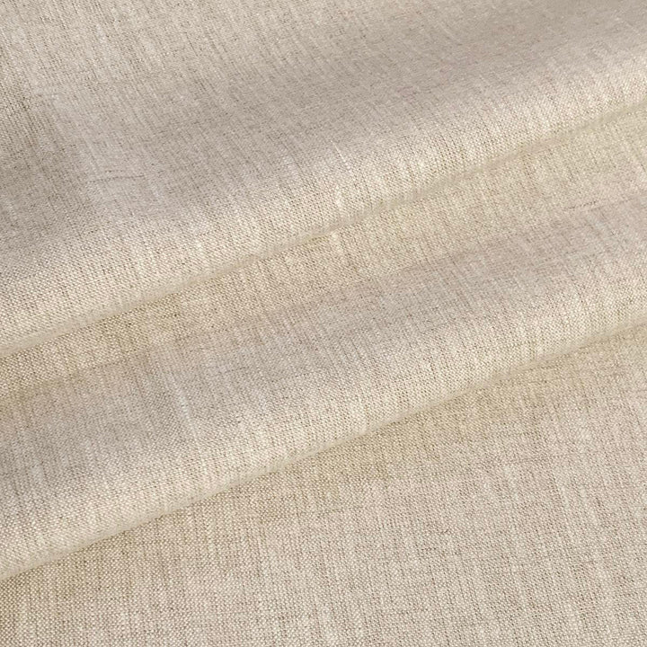 Emma Linen Oatmeal by Magnolia Designer Fabric - 100 % Linen India 20000 Horizontal: 0 and Vertical: 0 54" - Swanky Fabrics -