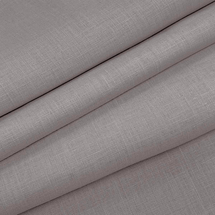 Emma Linen Pewter by Magnolia Designer Fabric - 100 % Linen India 20000 Horizontal: 0 and Vertical: 0 54" - Swanky Fabrics -