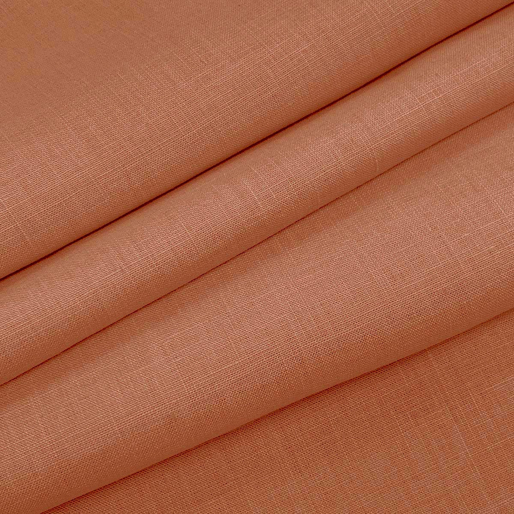 Emma Linen Spice by Magnolia Designer Fabric - 100 % Linen India 20000 Horizontal: 0 and Vertical: 0 54" - Swanky Fabrics -