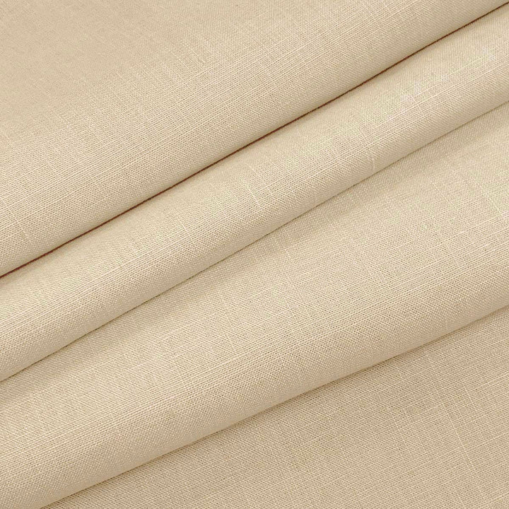 Emma Linen Unbleached by Magnolia Designer Fabric - 100 % Linen India 20000 Horizontal: 0 and Vertical: 0 54" - Swanky Fabrics -