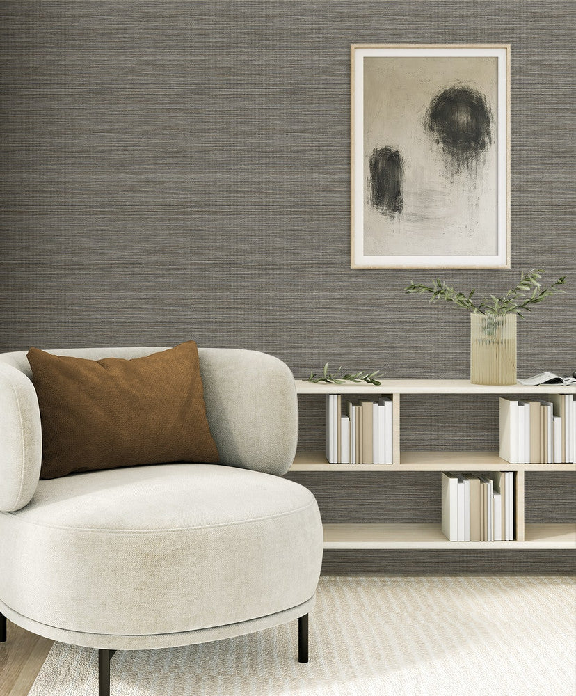 Sisa Brunette EN40200 by Seabrook Designs Designer Wallpaper