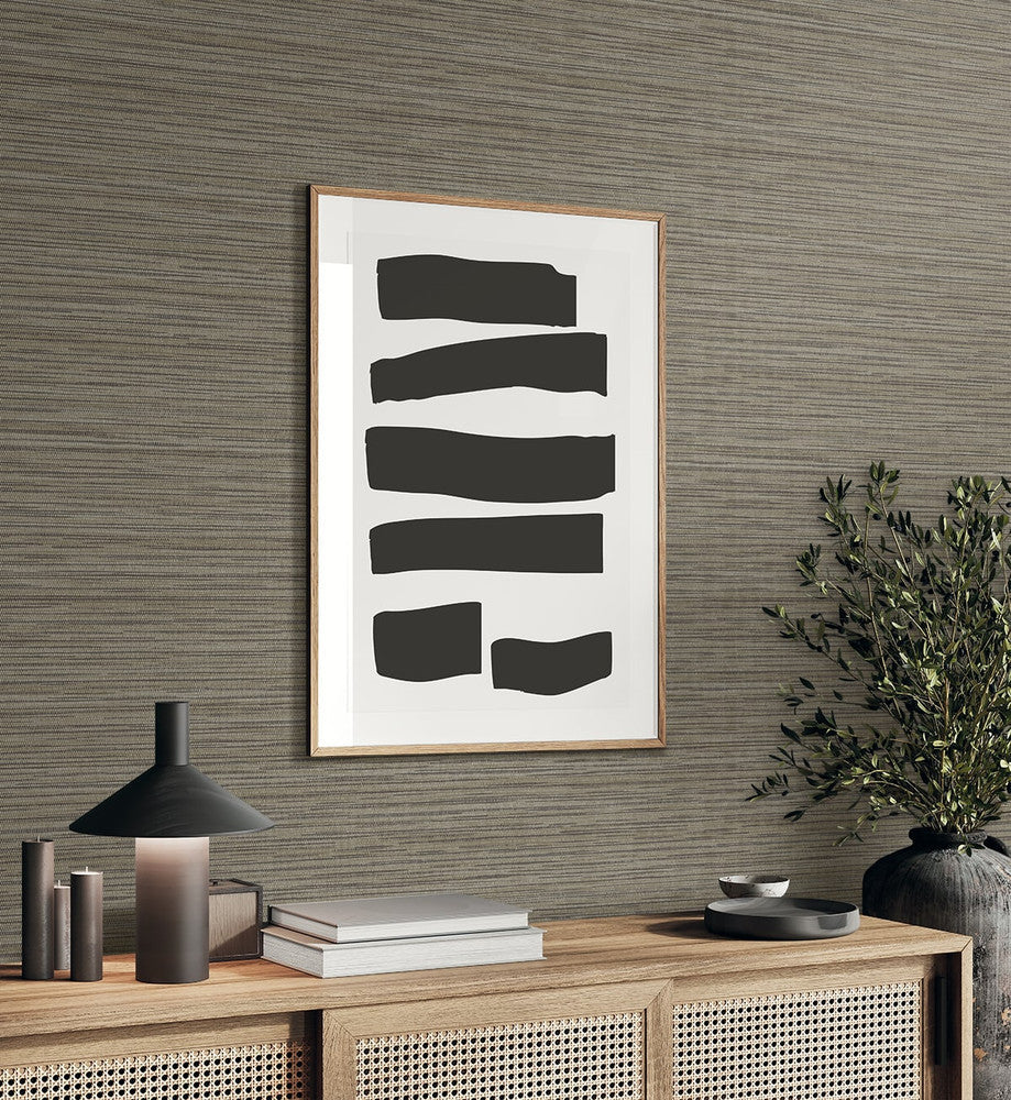 Canebrush Oyster Shell EN40500 by Seabrook Designs Designer Wallpaper