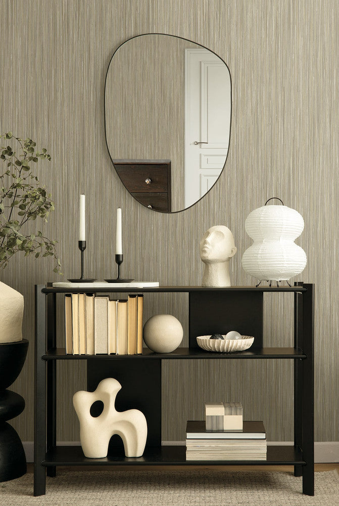 Vireo Caramel EN40705 by Seabrook Designs Designer Wallpaper