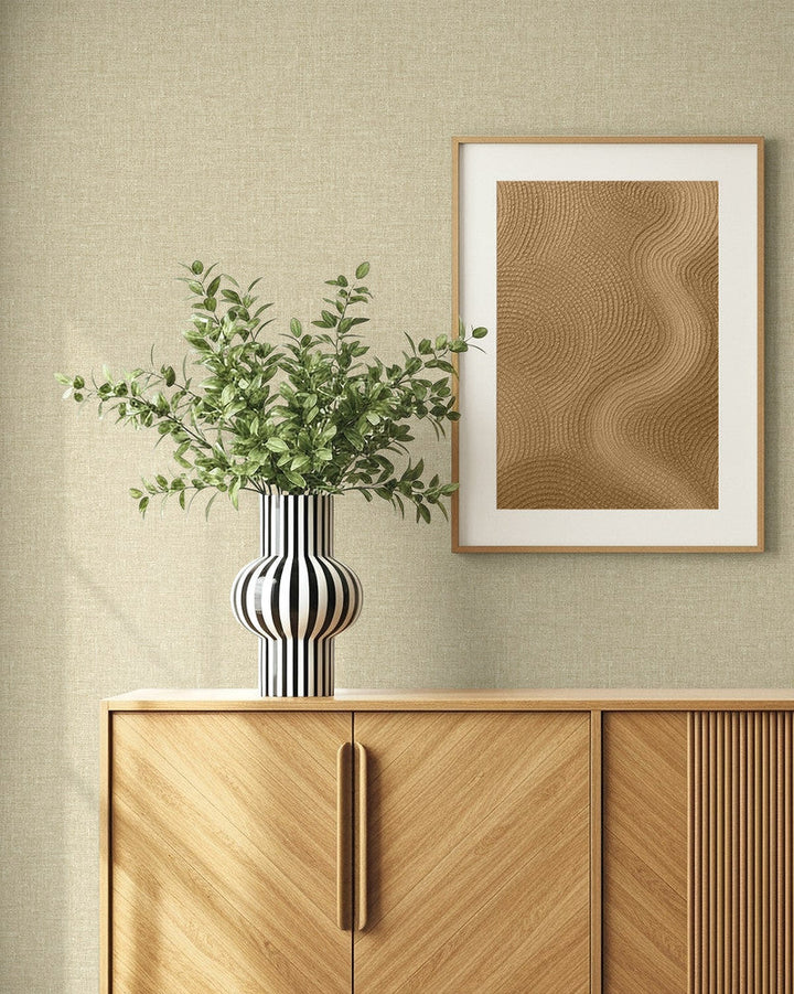 Loom Toasted Flour EN40906 by Seabrook Designs Designer Wallpaper