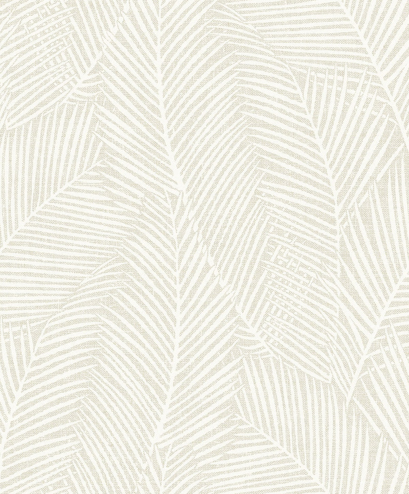 Pampas Palm Foggy Day EN41000 by Seabrook Designs Designer Wallpaper