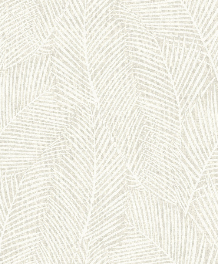 Pampas Palm Foggy Day EN41000 by Seabrook Designs Designer Wallpaper