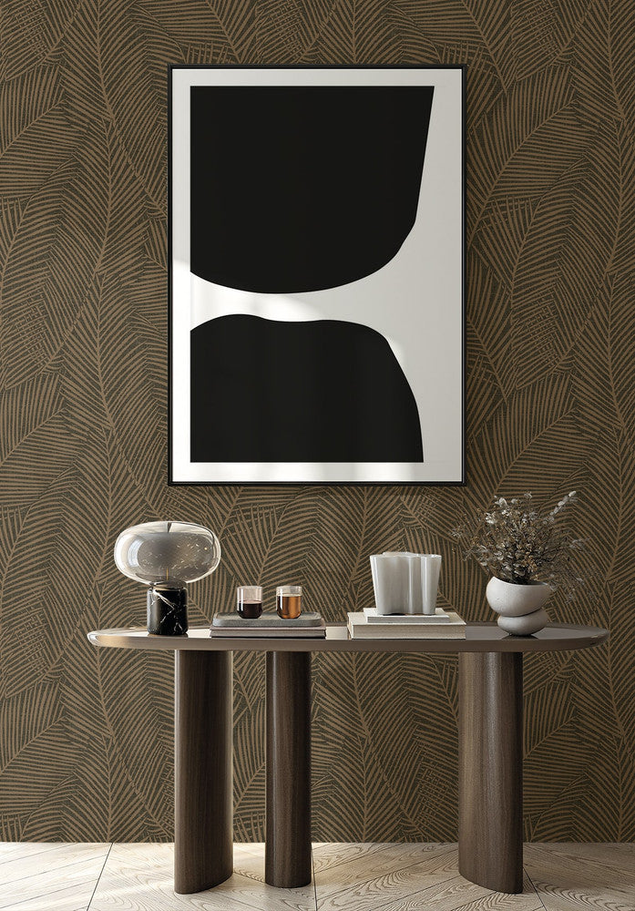 Pampas Palm Baked Bread EN41006 by Seabrook Designs Designer Wallpaper
