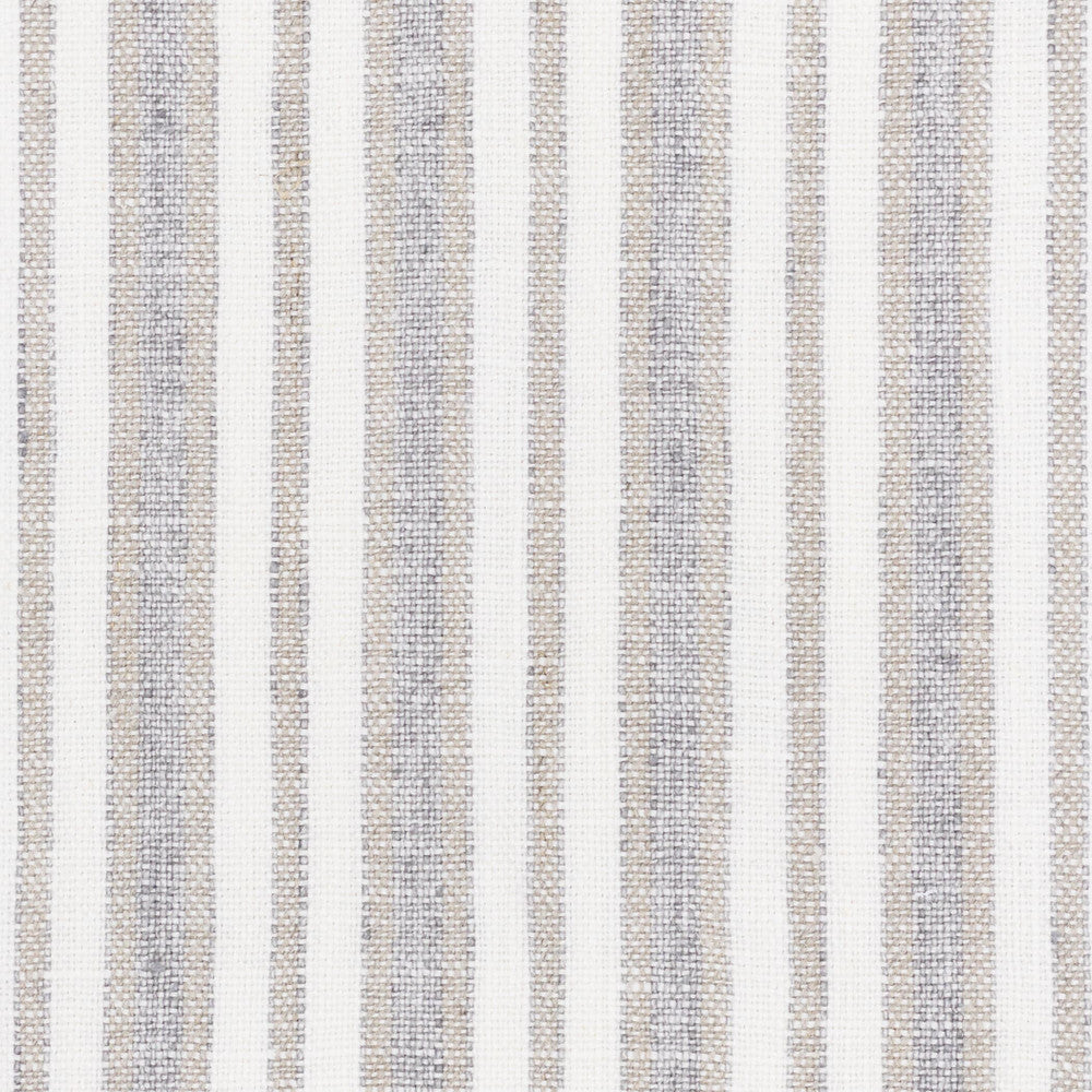 Encore 3 Jute by Stout Designer Fabric JUST STRIPES SPRINGTIME/MULTI 100%COT INDIA Horizontal: 1.375 and Vertical: 0.000 54 in - Swanky Fabrics -