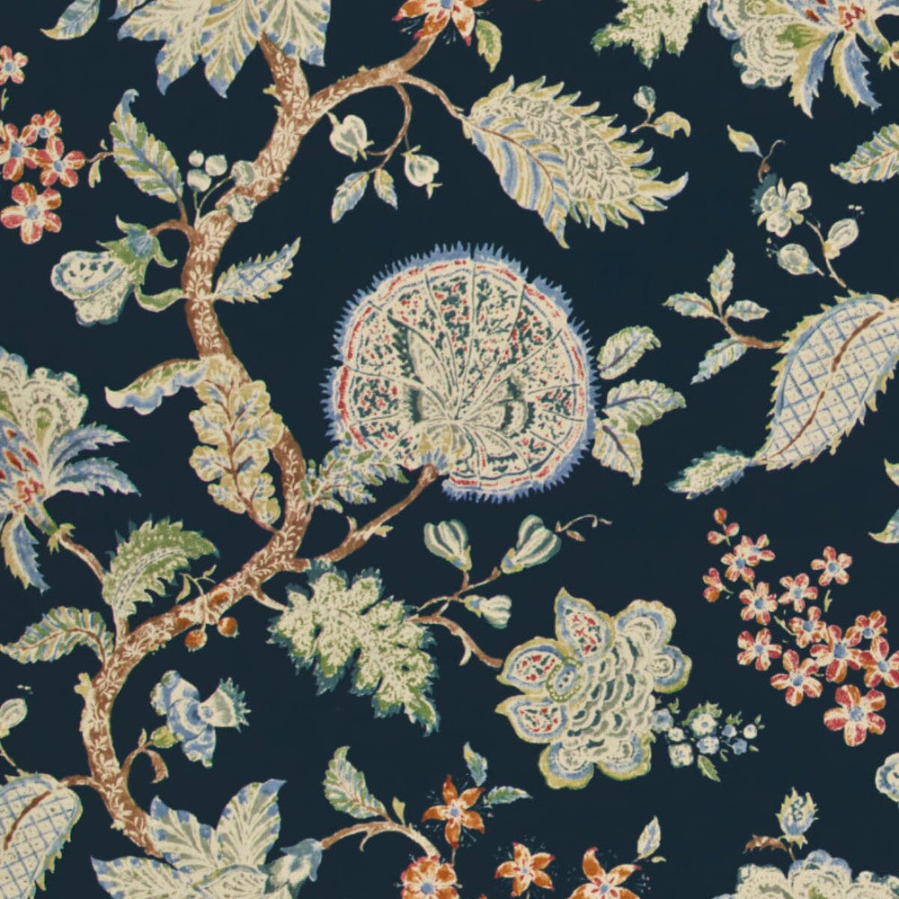 Endeavor 1 Royal by Stout Designer Fabric Comfortable Living Denim/Navy 89% Cotton 11% Spun Viscose USA CATB 117-2013 FLAME RETARDANT-U.F.A.C. CLASS 1 (OR A) WYZENBEEK 15 000 DOUBLE RUB WEAR TEST (HEAVY DUTY) Horizontal: 27 and Vertical: 32 54 in - Swanky Fabrics -