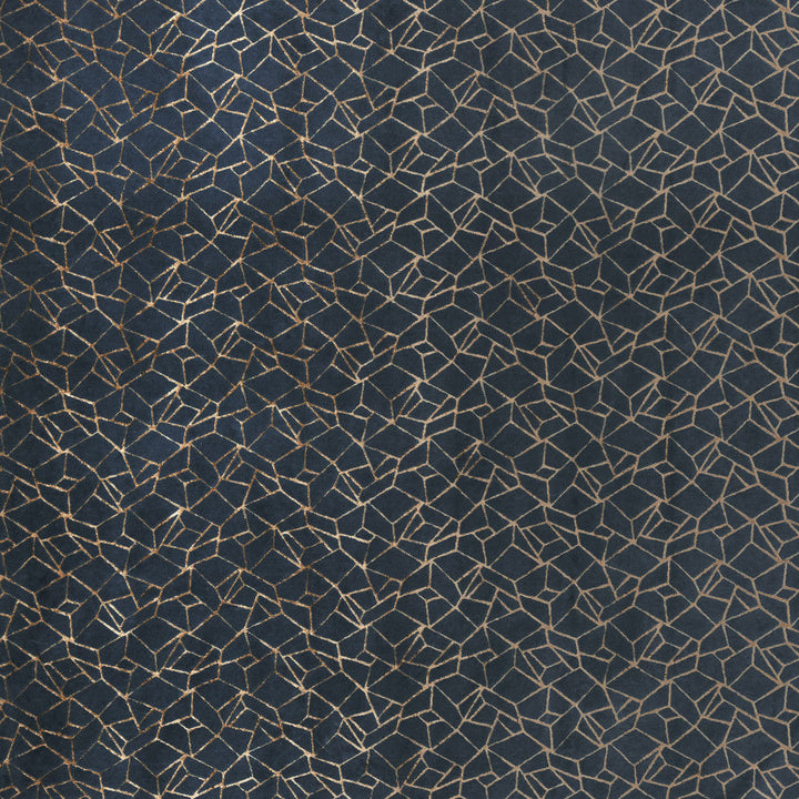Erika 6 Ocean by Marcus William Designer Fabric KAI/MARCUS WILLIAM ILLUSION 56%POL 44%SVI TURKEY Horizontal: 6.875 and Vertical: 13.750 55.5 in - Swanky Fabrics -