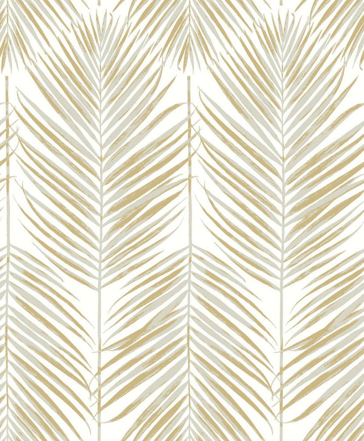 Marina Palm Silver & Gold ET10710 by Etten Studios Designer Wallpaper