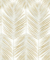 Etten Studios Wallpaper Marina Palm Silver & Gold ET10710