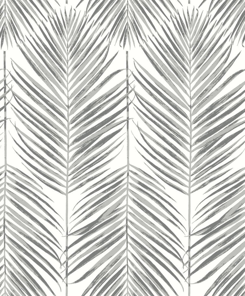 Marina Palm Daydream Grey ET10730 by Etten Studios Designer Wallpaper