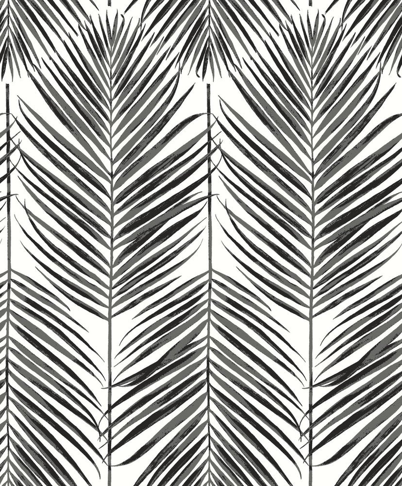 Marina Palm Ebony ET10735 by Etten Studios Designer Wallpaper