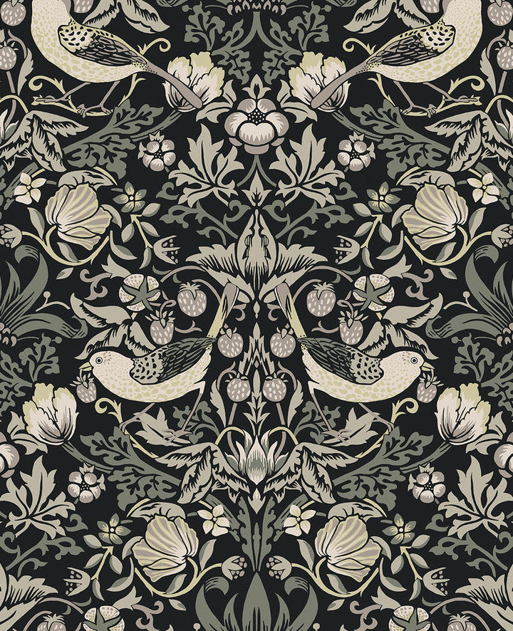 Fragaria Garden Blacksmith ET11200 by Etten Studios Designer Wallpaper