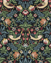 Etten Studios Wallpaper Fragaria Garden Ebony ET11210