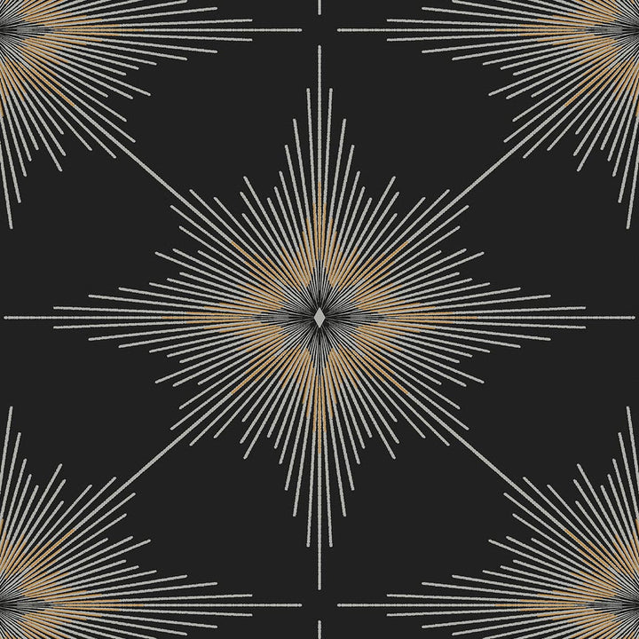 North Star Ebony ET11410 by Etten Studios Designer Wallpaper