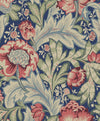 Etten Studios Wallpaper Acanthus Garden Marine Blue & Watermelon ET12302