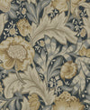Etten Studios Wallpaper Acanthus Garden Midnight Blue & Beige ET12308