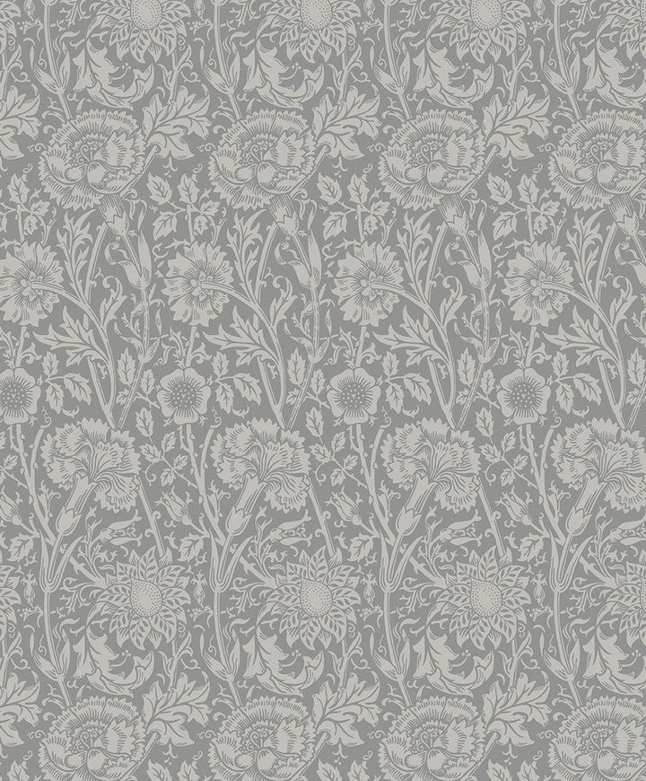 Tonal Floral Trail Argos Grey ET12507 by Etten Studios Designer Wallpaper