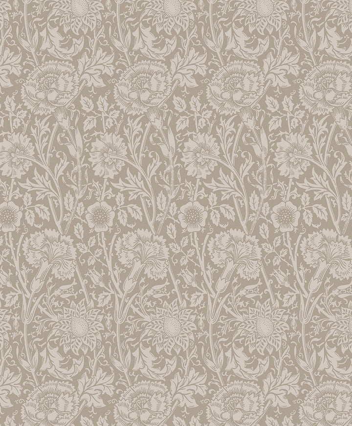 Tonal Floral Trail Taupe ET12508 by Etten Studios Designer Wallpaper