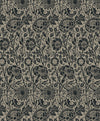 Etten Studios Wallpaper Tonal Floral Trail Taupe & Ebony ET12518