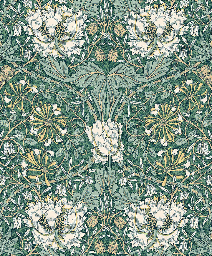 Ogee Flora Everglades & Buttercup ET12604 by Etten Studios Designer Wallpaper