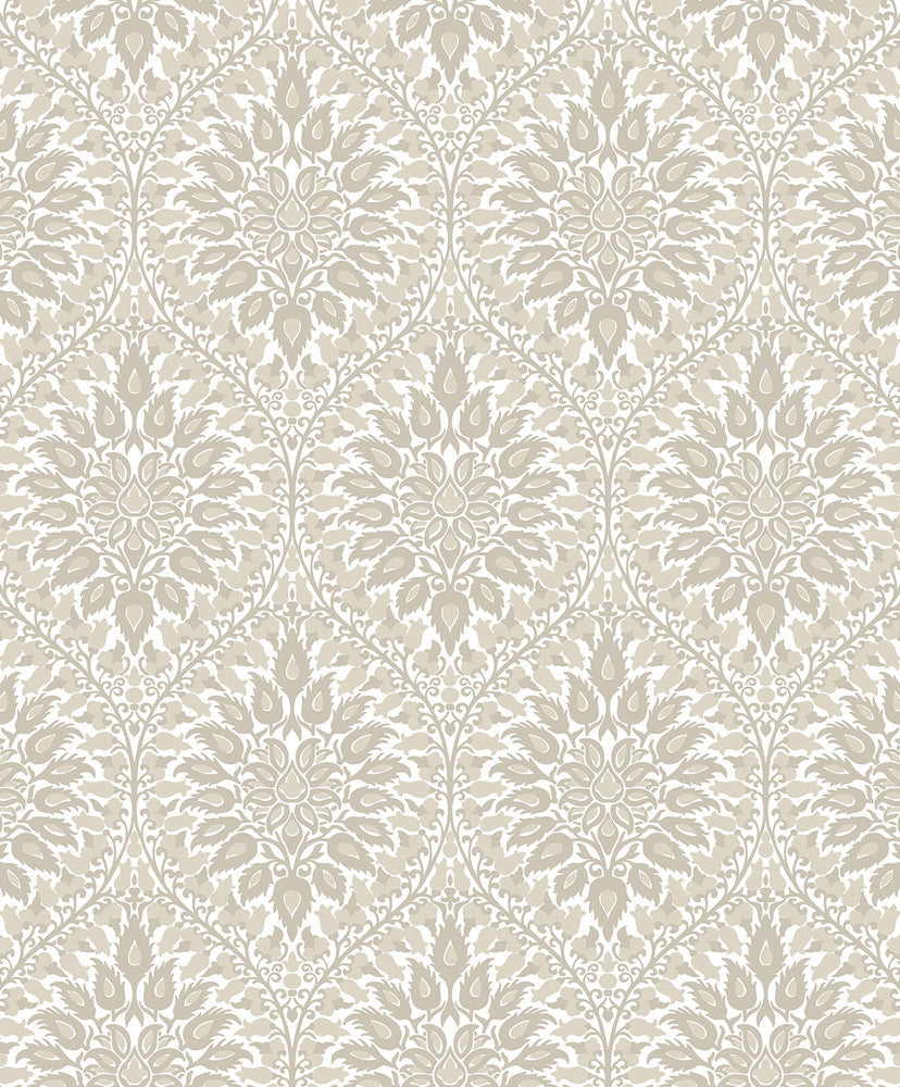 Luna Ogee Natural Cream ET12905 by Etten Studios Designer Wallpaper