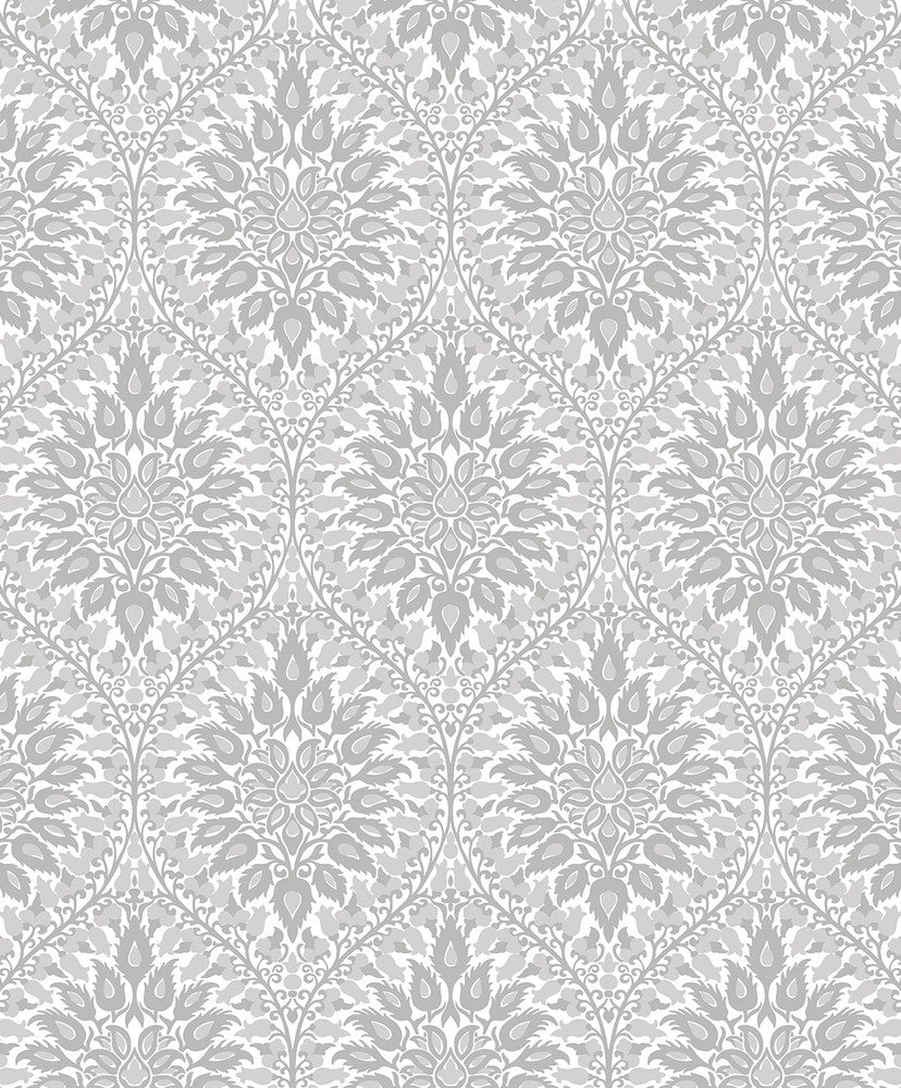 Luna Ogee Daydream Grey ET12908 by Etten Studios Designer Wallpaper