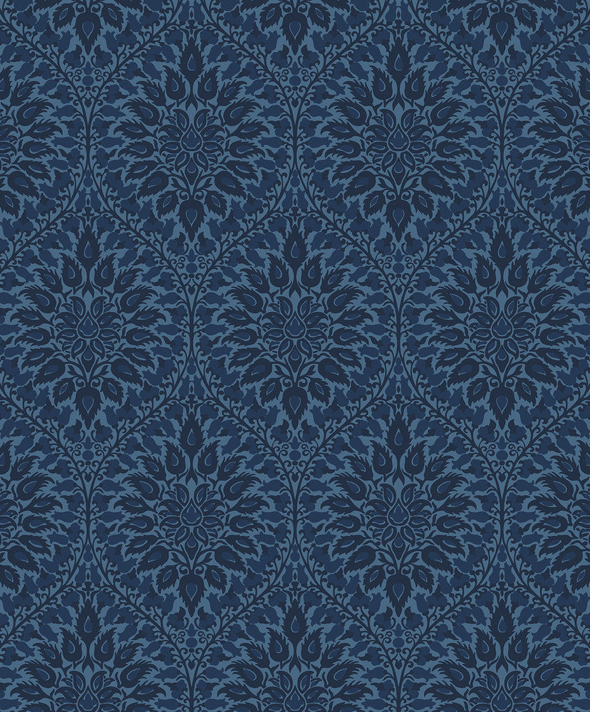 Luna Ogee Denim ET12912 by Etten Studios Designer Wallpaper