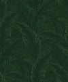 Etten Studios Wallpaper Gulf Tropical Leaves Forest Green ET13004