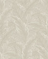 Etten Studios Wallpaper Gulf Tropical Leaves Crema ET13005
