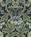 Etten Studios Wallpaper Primrose Garden Midnight Blue & Sage ET13112
