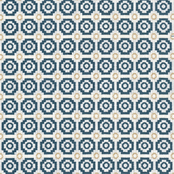 Evette 1 Regency by Stout Fabric Stout Fabric Evette 1 RegencyFabric GREAT IMPRESSIONS BLUE/SPA 90%POL 10%COT USA </p><p>Repeat: H: 1.875, V: 1.875 55 in - Fabric Carolina -