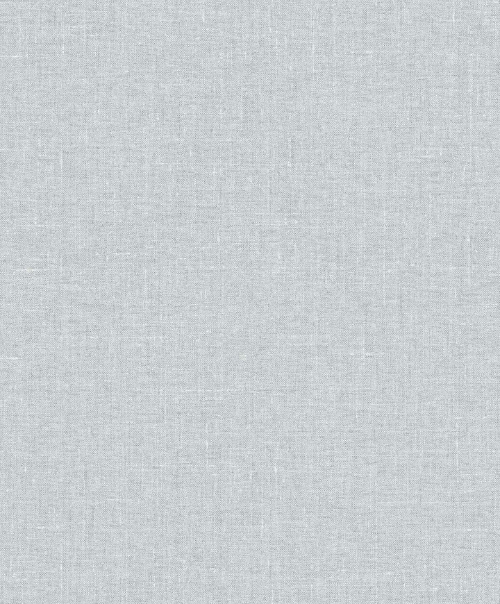 Abington Faux Linen Grey Dove EW10128 by Seabrook Designs Designer Wallpaper