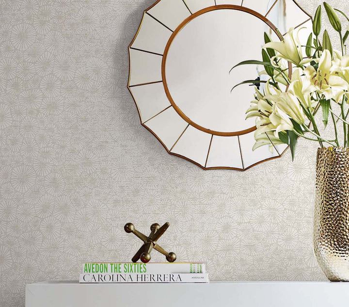 Windham Shells South Sea Pearl EW10705 by Seabrook Designs Designer Wallpaper