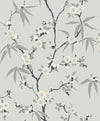 Seabrook Designs Wallpaper Floral Blossom Trail Stormy EW11100