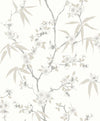 Seabrook Designs Wallpaper Floral Blossom Trail Morning EW11107