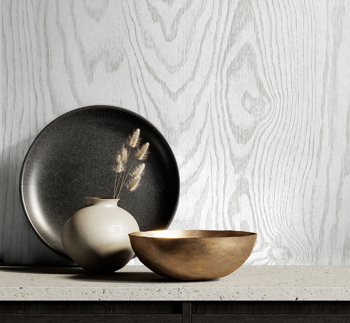 Kyoto Faux Woodgrain Modern Wash EW11308 by Seabrook Designs Designer Wallpaper