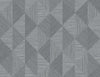 Seabrook Designs Wallpaper Diamond Inlay Charcoal Grass EW11700