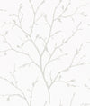 Seabrook Designs Wallpaper Branching Out Winter Grey EW11808