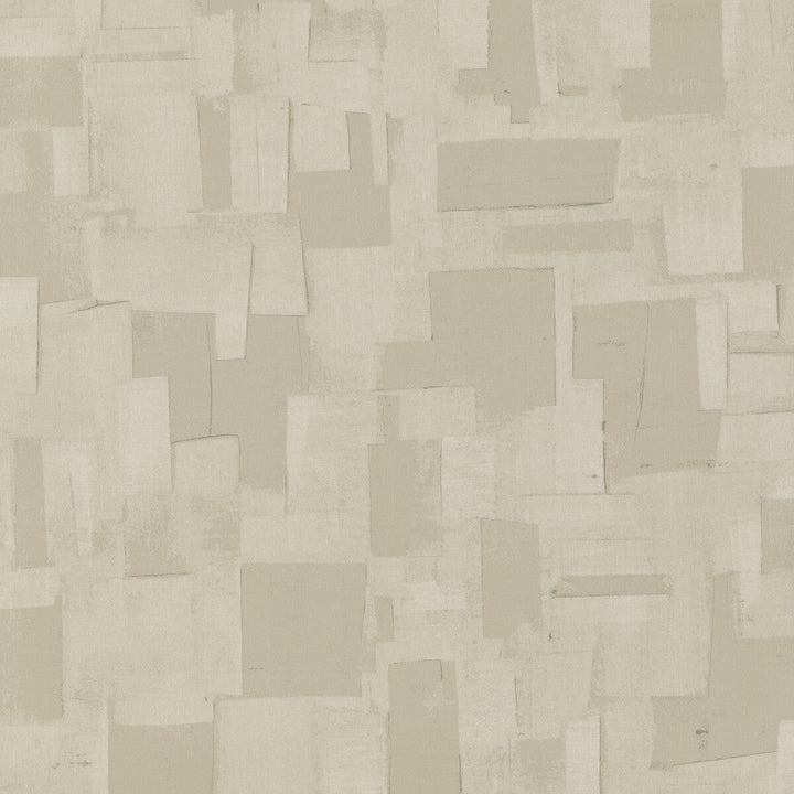 Cubist Parchment by Threads Designer Wallcovering VINYL WALLPAPER COLLECTION I PAPER - 100% United Kingdom Horizontal: 26.989 and Vertical: 30.0228 26.989 - Swanky Fabrics -
